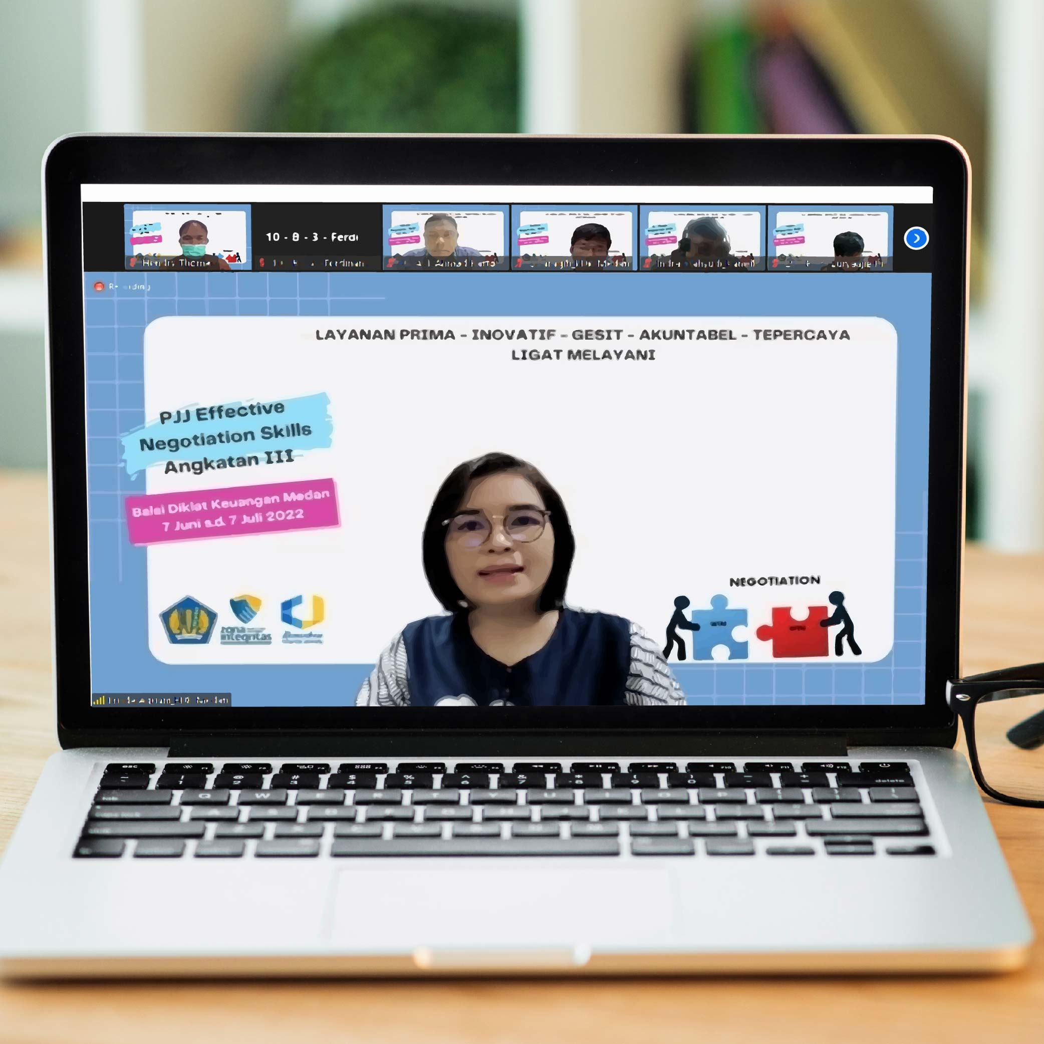 Pembukaan PJJ Effective Negotiation Skills Tingkat Lanjutan Angkatan III